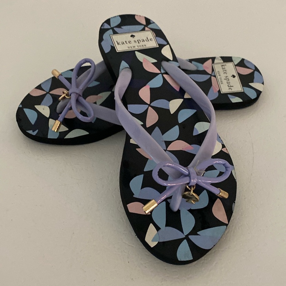 Kate Spade Lavender Flip Flops 6
